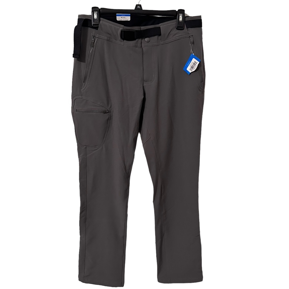 NWT Womens Columbia soft shell W Wildsee Hiking Cargo Pant - size 10 - Gray‎